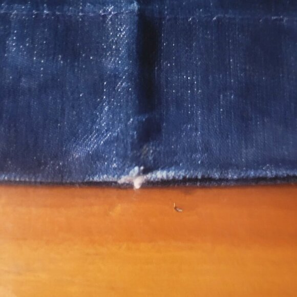 David Kahn Women's Dress Wide Leg Flare Jeans Dark Wash - Size - Picture 8 of 14